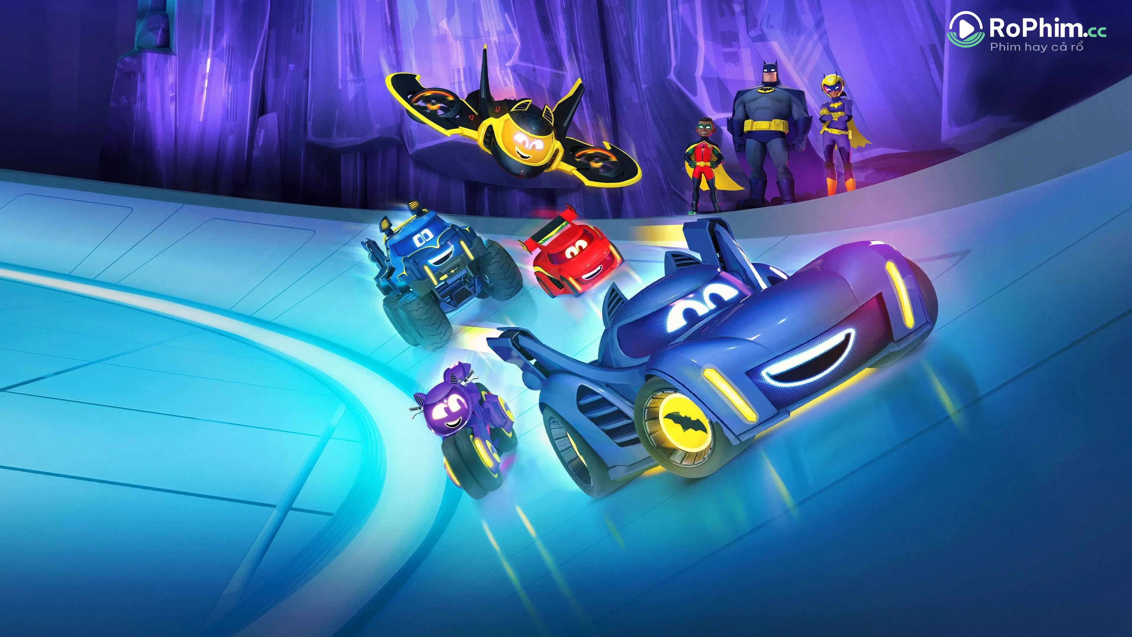 Poster phim Biệt Đội Xe Dơi: Cuộc Chiến Nóng Bỏng