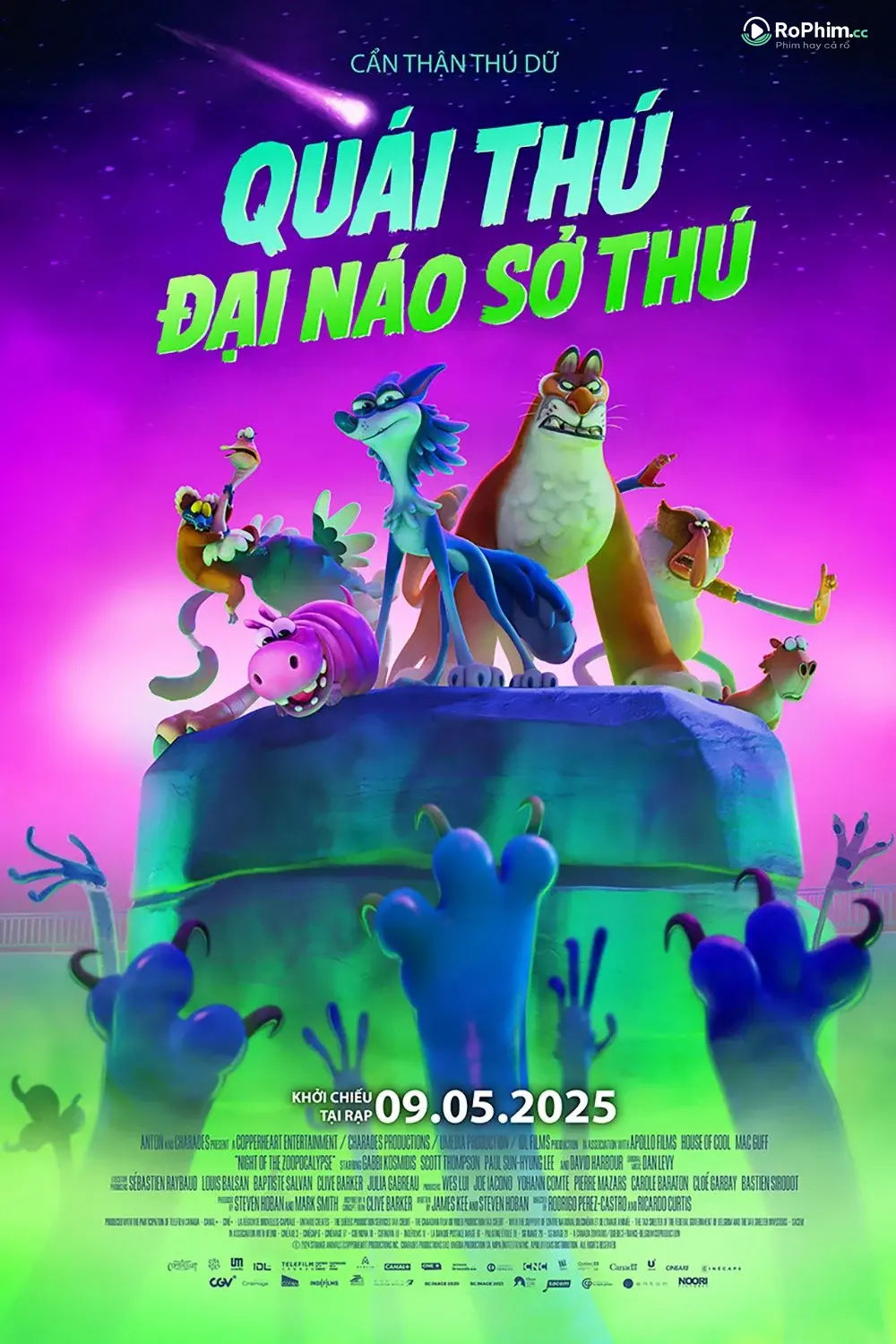 Quái Thú Đại Náo Sở Thú: Cuộc Vui Đêm Tại Vườn Thú